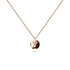 Solid 925 Sterling Silver Initial Alphabet Personalised Disc Necklace